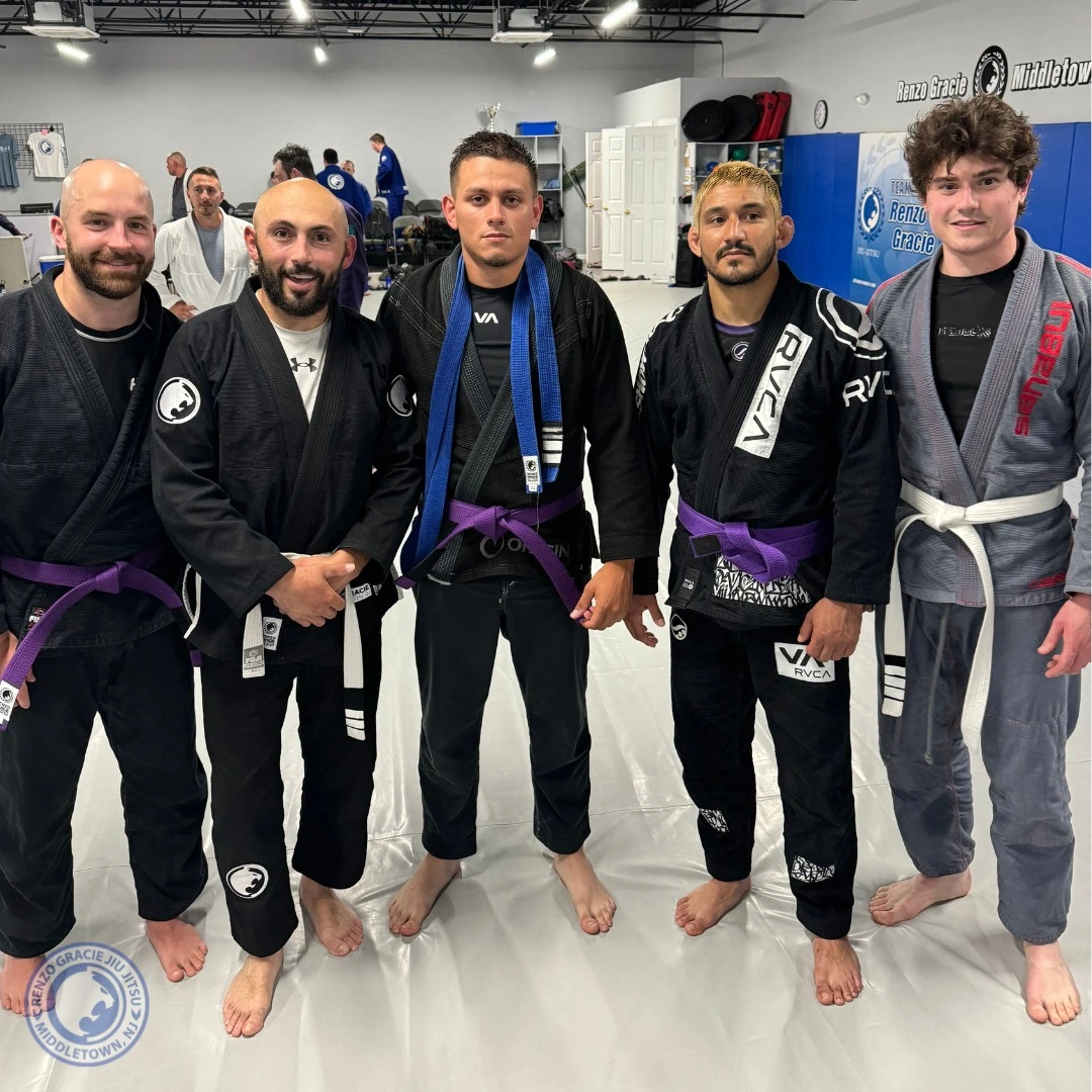 Renzo Gracie Middletown adult students after class
